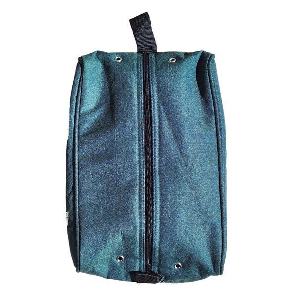 Vintage Ohio Bag Cargo Transport Deluxe Golf Shoe Tote Green PB98 H6501 - Picture 2 of 8